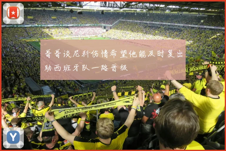 哥哥谈尼科伤情希望他能及时复出助西班牙队一路晋级